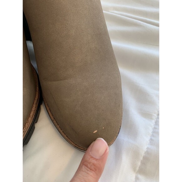 Naturalizer Women’s Madalynn Gore Brown Ankle Boots Size 7.5M Neutral Comfort - Picture 8 of 12